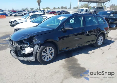 2015 Volkswagen Golf Sportwagen Tsi S 4-Door из США, поврежденный, VIN 3VWC17AU0FM517547